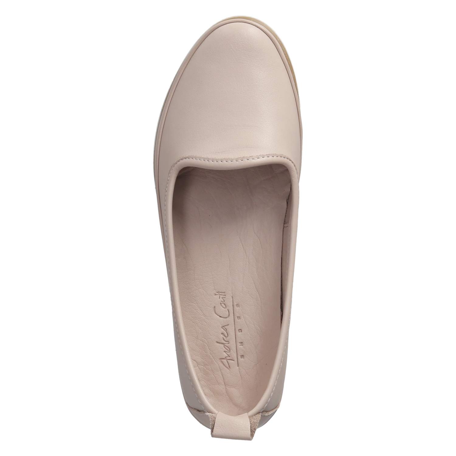 Andrea Conti Slipper - silbergrau