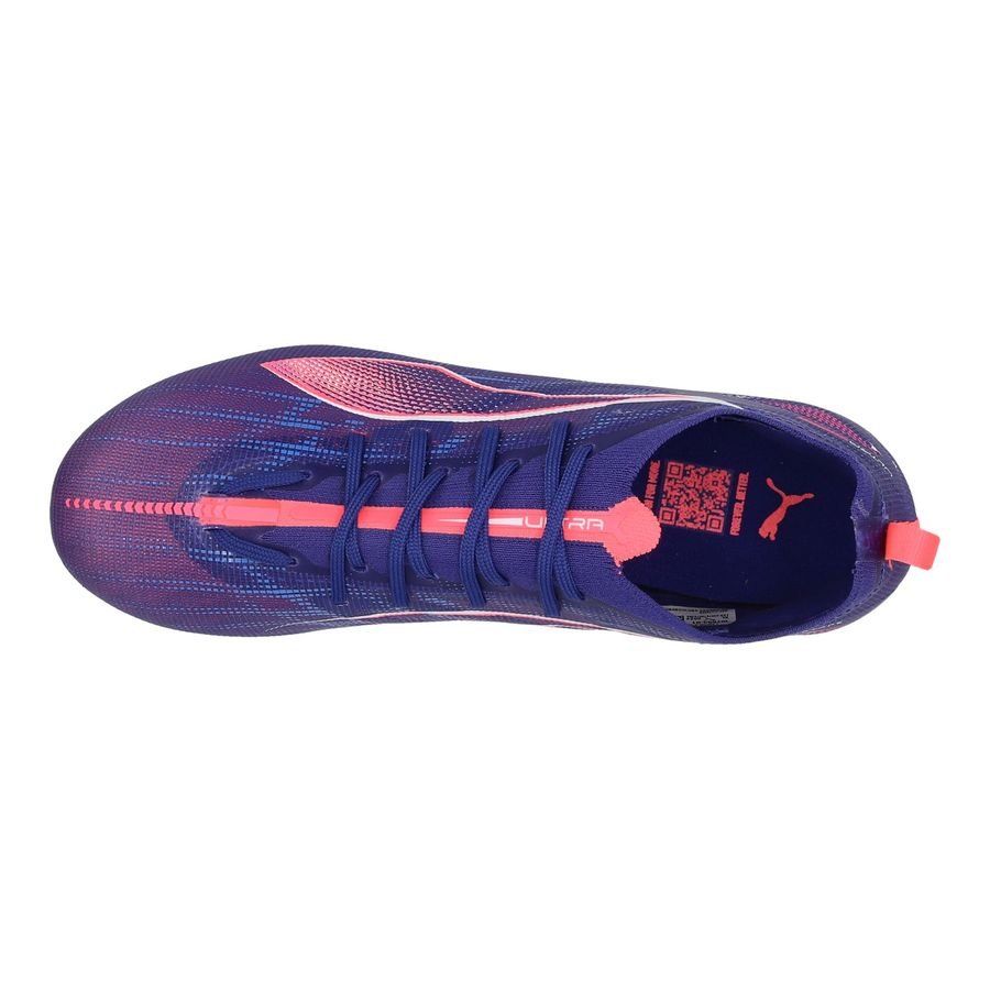 PUMA Ultra 5 Pro FG/AG Formula - Lapis Lazuli/Blanc/Crépuscule Enfant