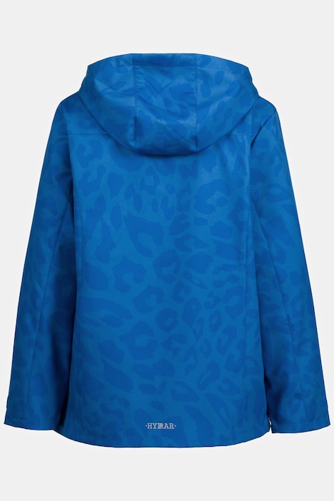 HYPRAR Softshelljacke, Leomuster, wasserabweisend