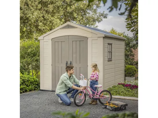 Abri jardin résine 