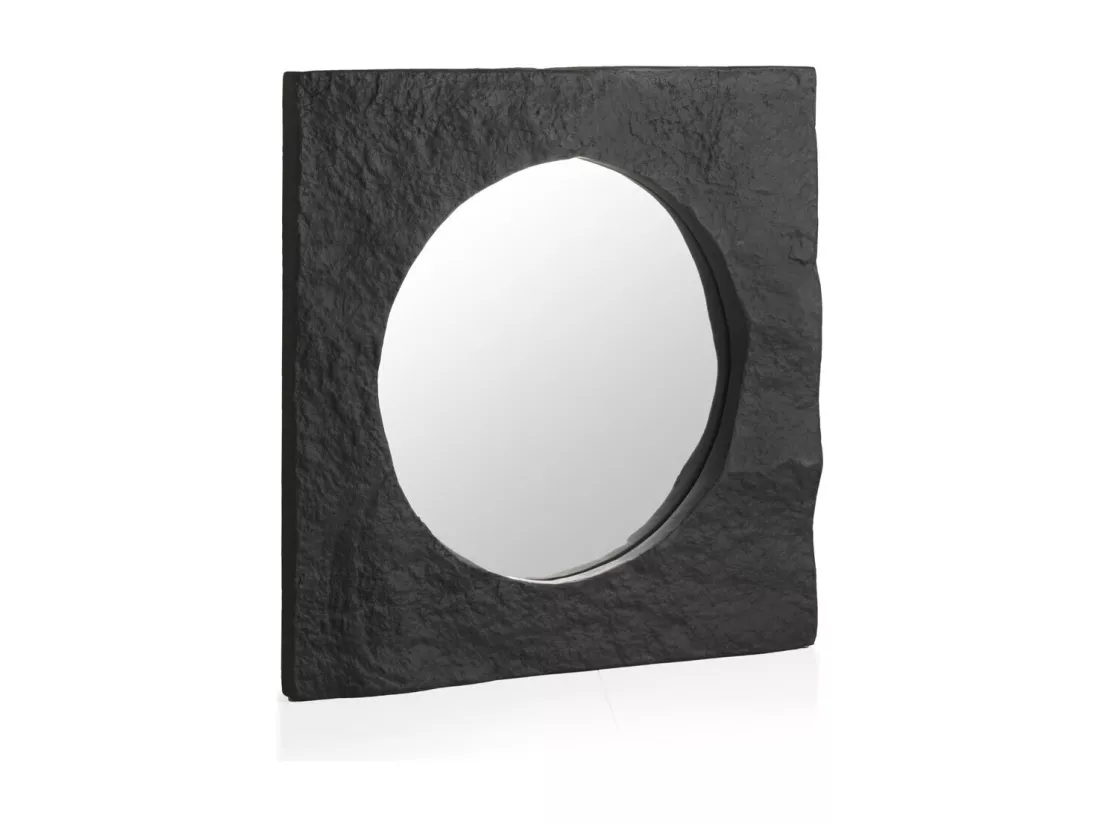 Miroir carré en poly résine mgo
