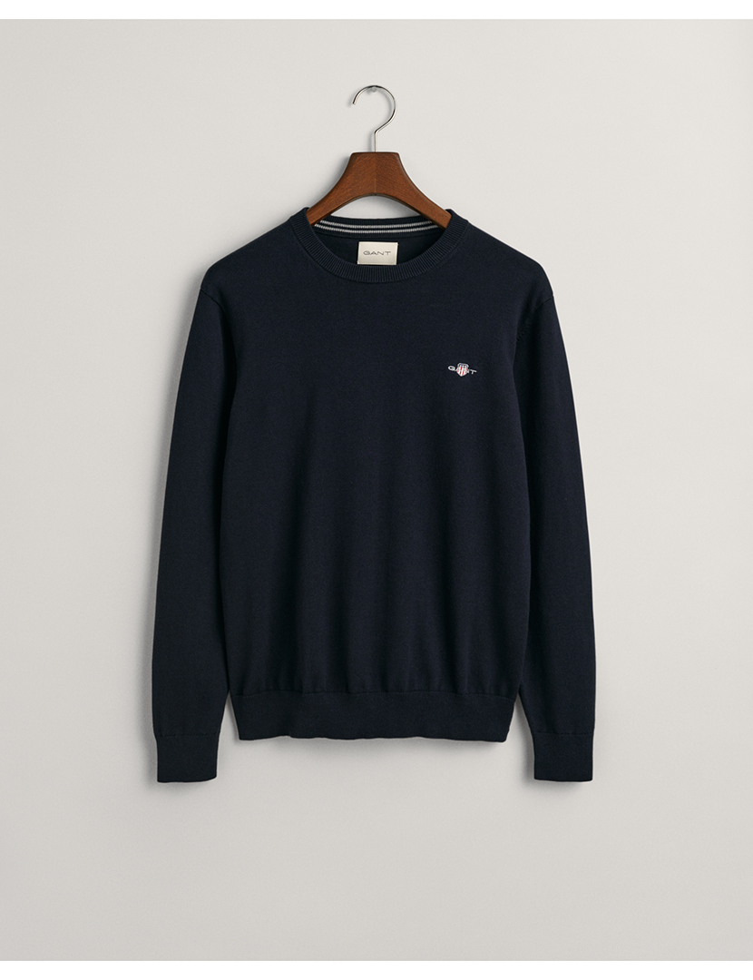 Navy Blue Crew Neck Sweatshirt
