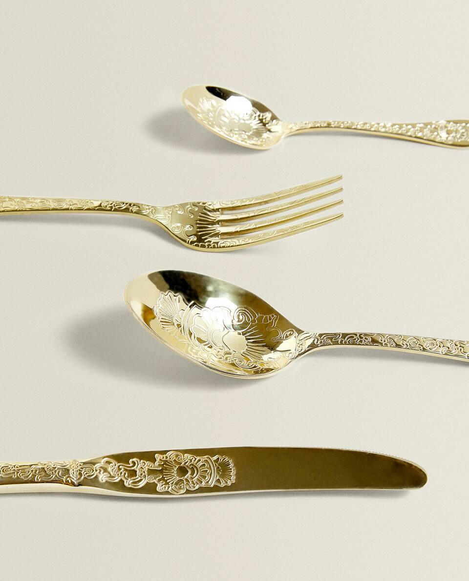 GARFO DOURADO GRAVADO
