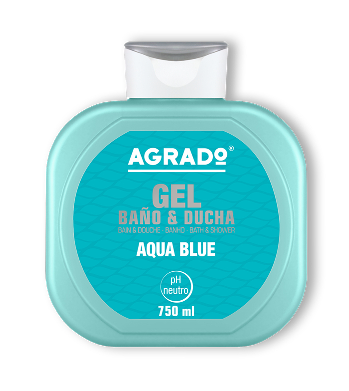 Agrado - *Trendy Bubbles* - Gel de banho e duche Aqua Blue