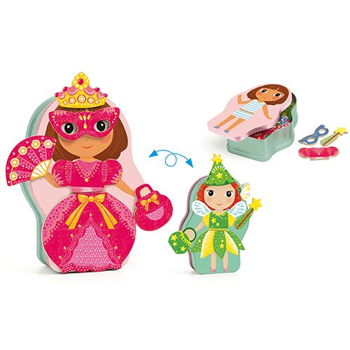 Djeco magnetische aankleedpop - belissimo DJ03084