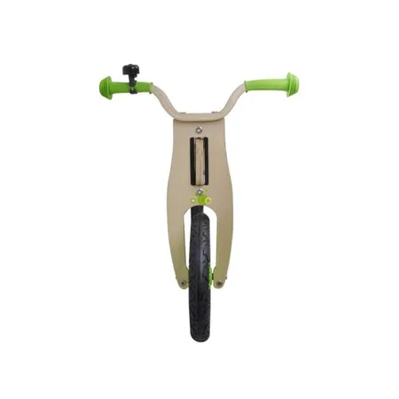 Siva Kinder Laufrad Holz Woody Bubble Bike, Grün