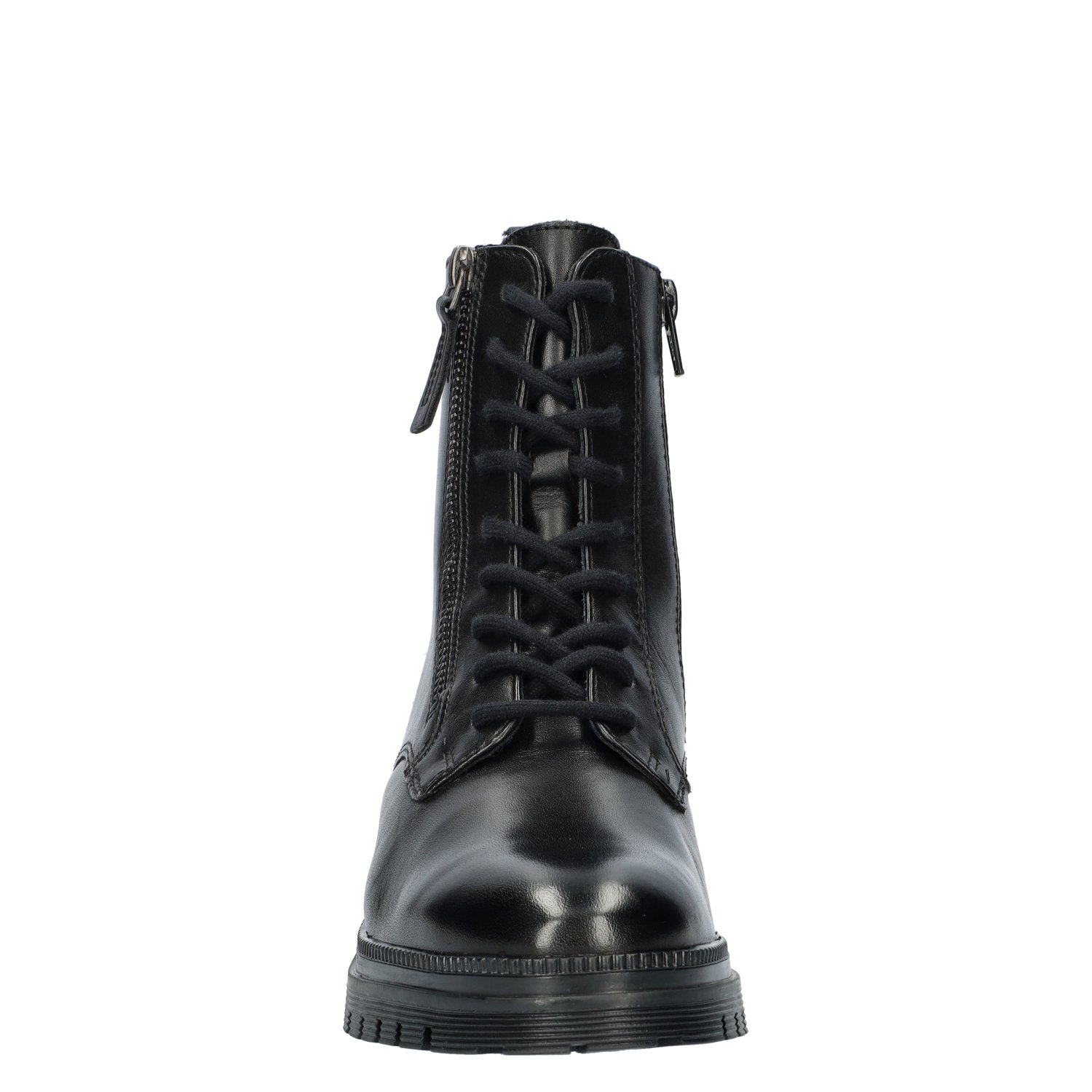 dames veterboot Nelson Zwart