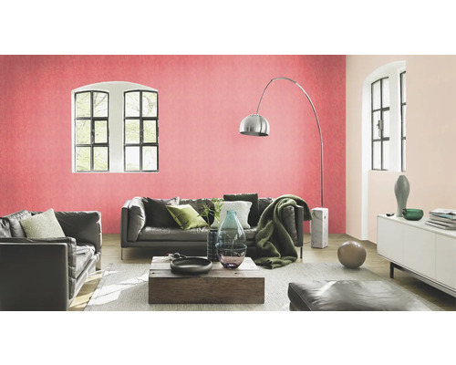 Vliesbehang 746075 Indian Style Uni roze