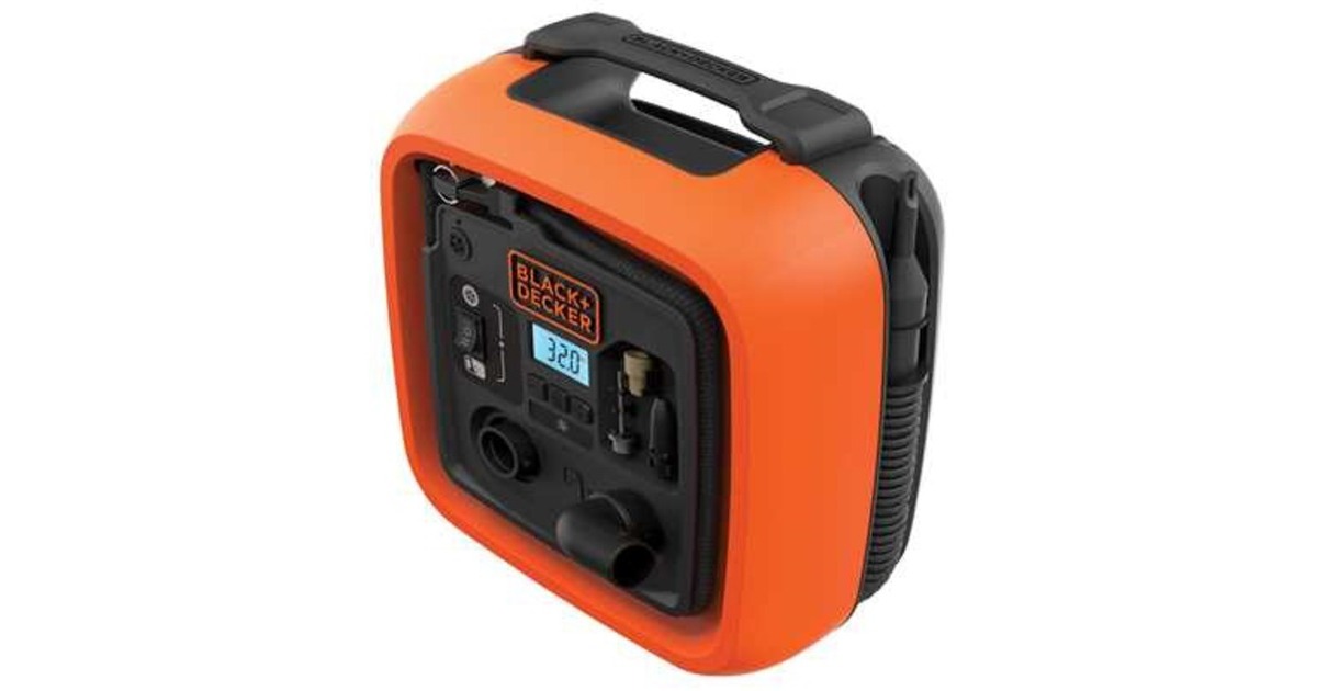 BLACK+DECKERASI400 12V Compressor   (Oranje/zwart, 160 PSI / 11 Bar)