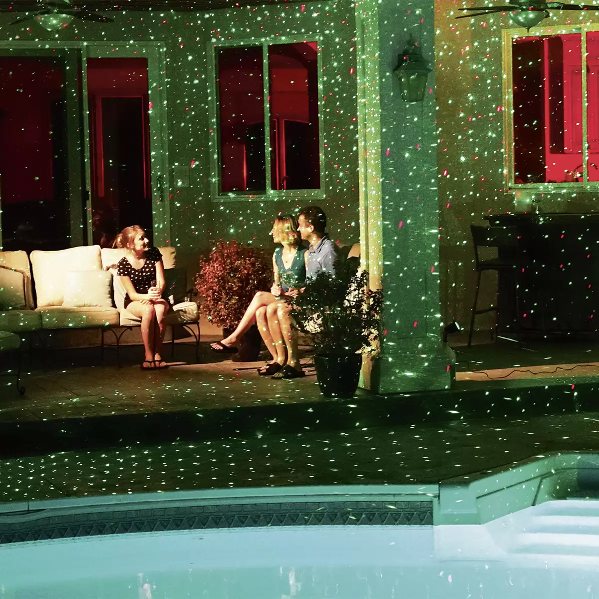 Laserlicht-System Star Shower