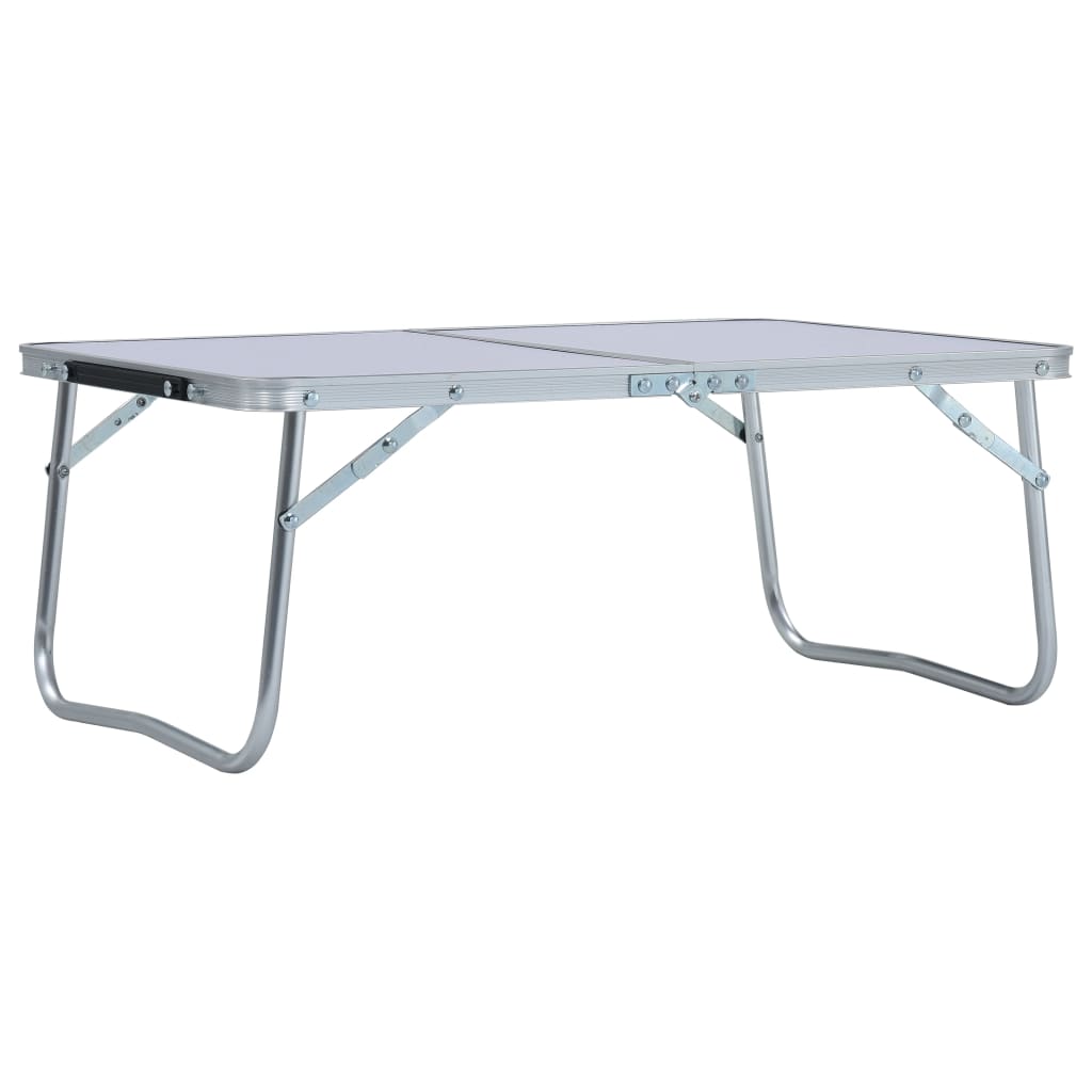 Mesa de camping dobrável em alumínio Vidaxl