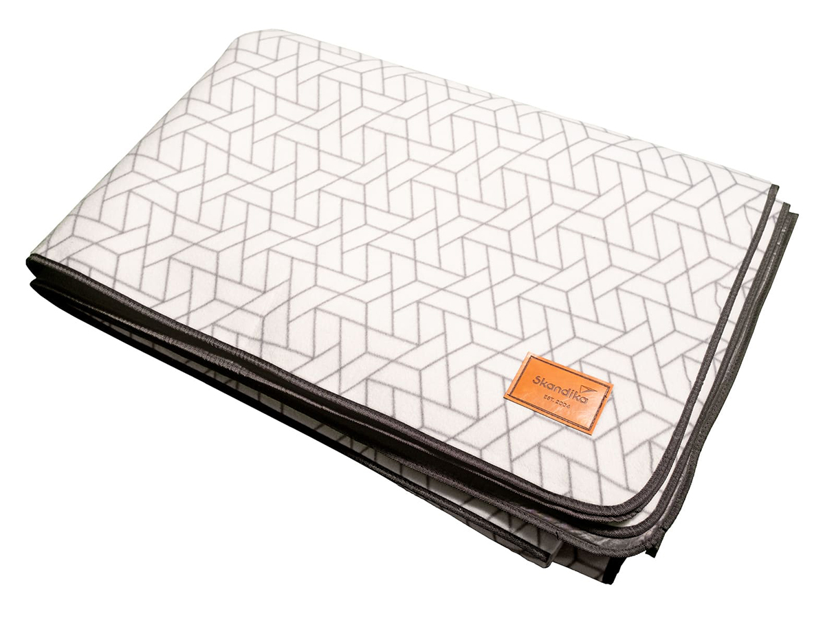 Skandika polyester fleece tenttapijt - 300 x 300 cm
