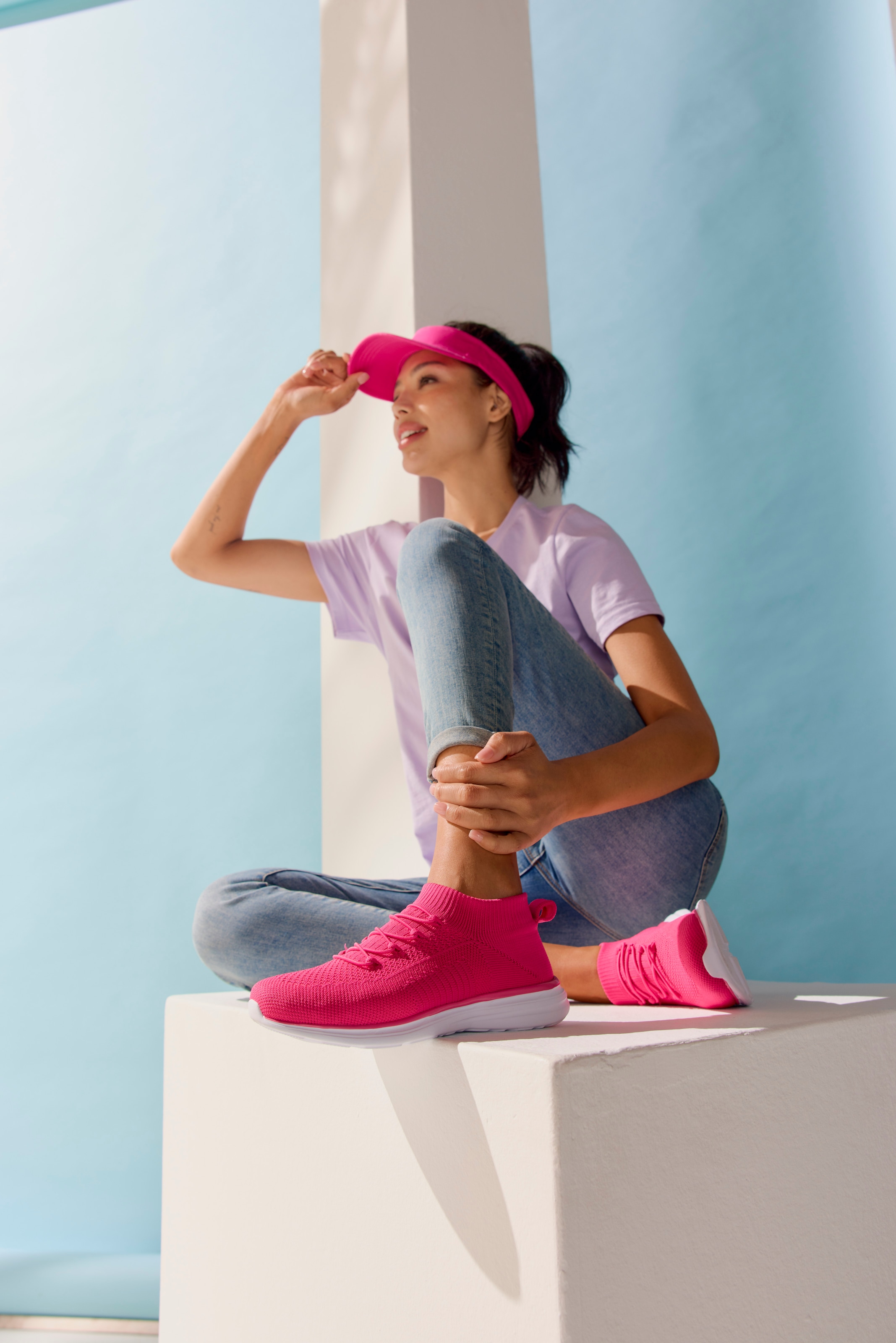 LASCANA Outdoorhut »Visor«, Schirmmütze mit Klettverschluss