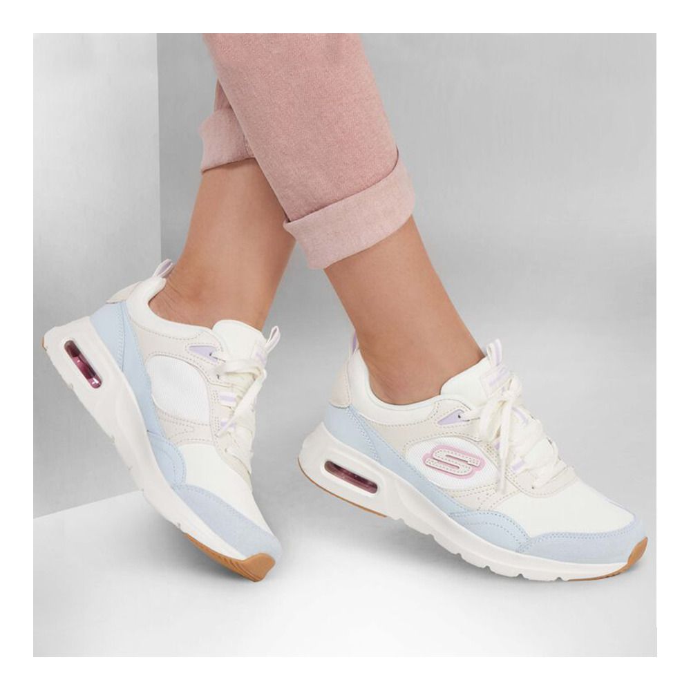 Skechers SKECH-AIR COURT COOL AVENUE - Chaussures training Femme natural/multi