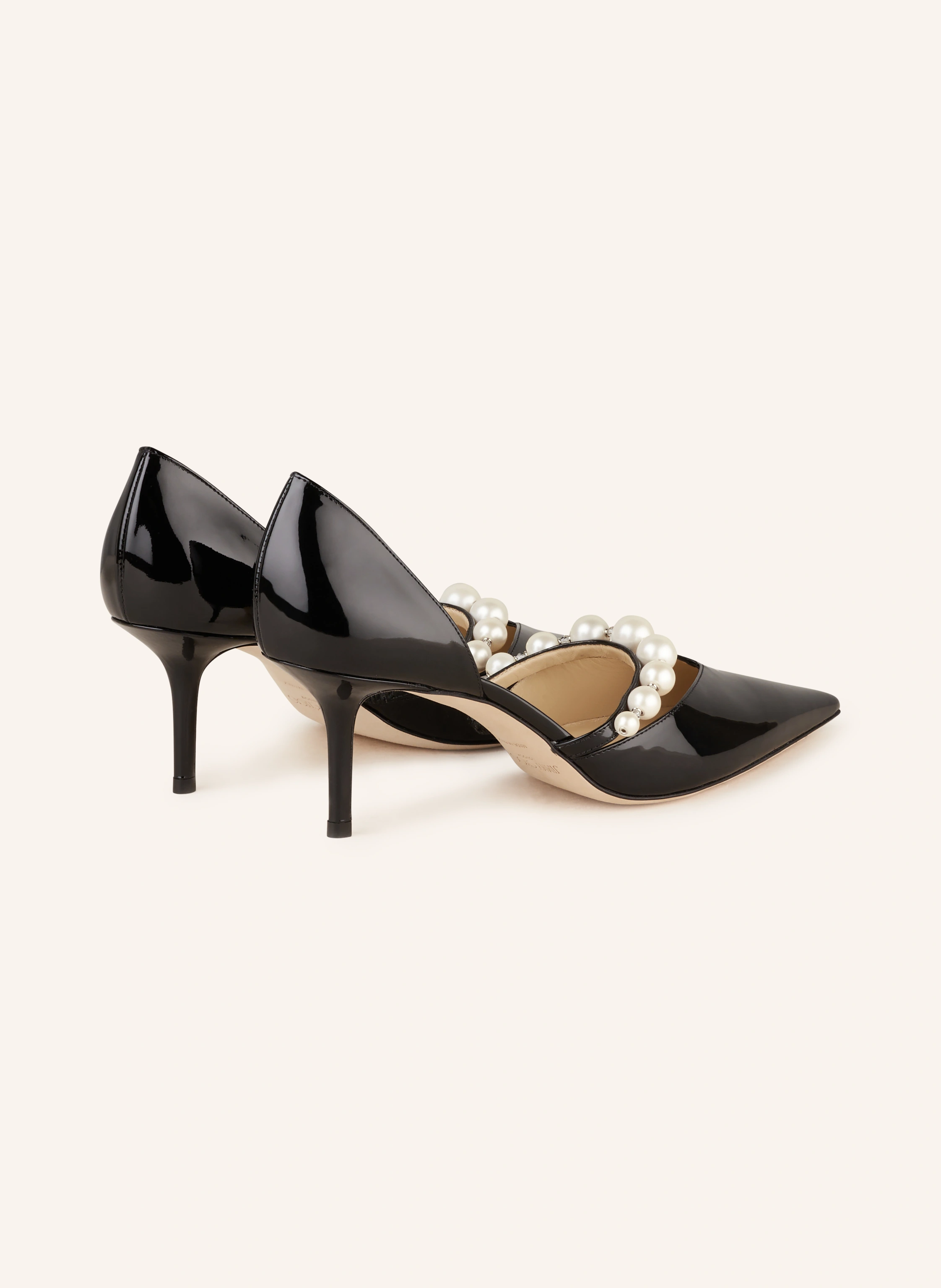 JIMMY CHOO Pumps AURELIE 65 mit Schmuckperlen
