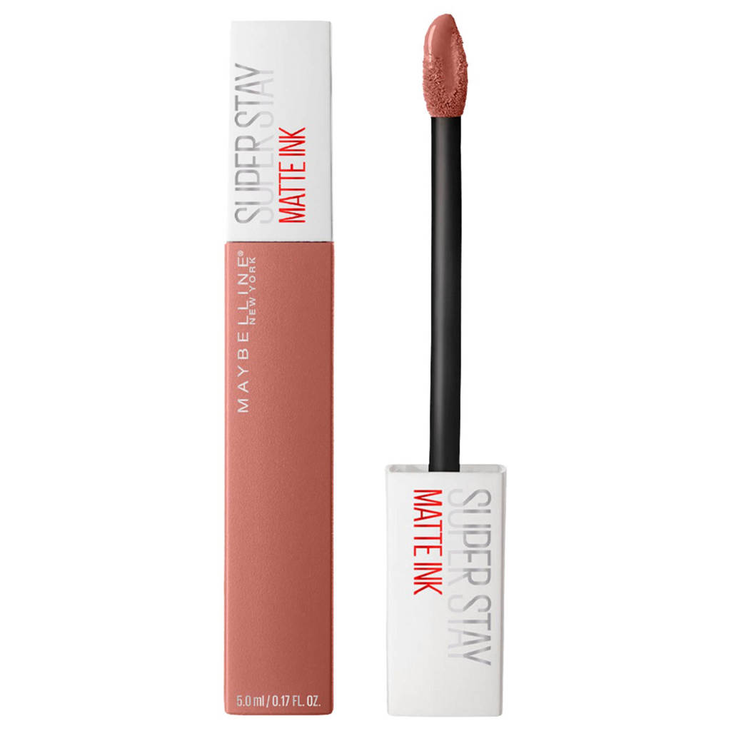Een lippenstift die goed vasthoudt en niet droogtSuperStay Matte Ink lippenstift – 65 Seductress