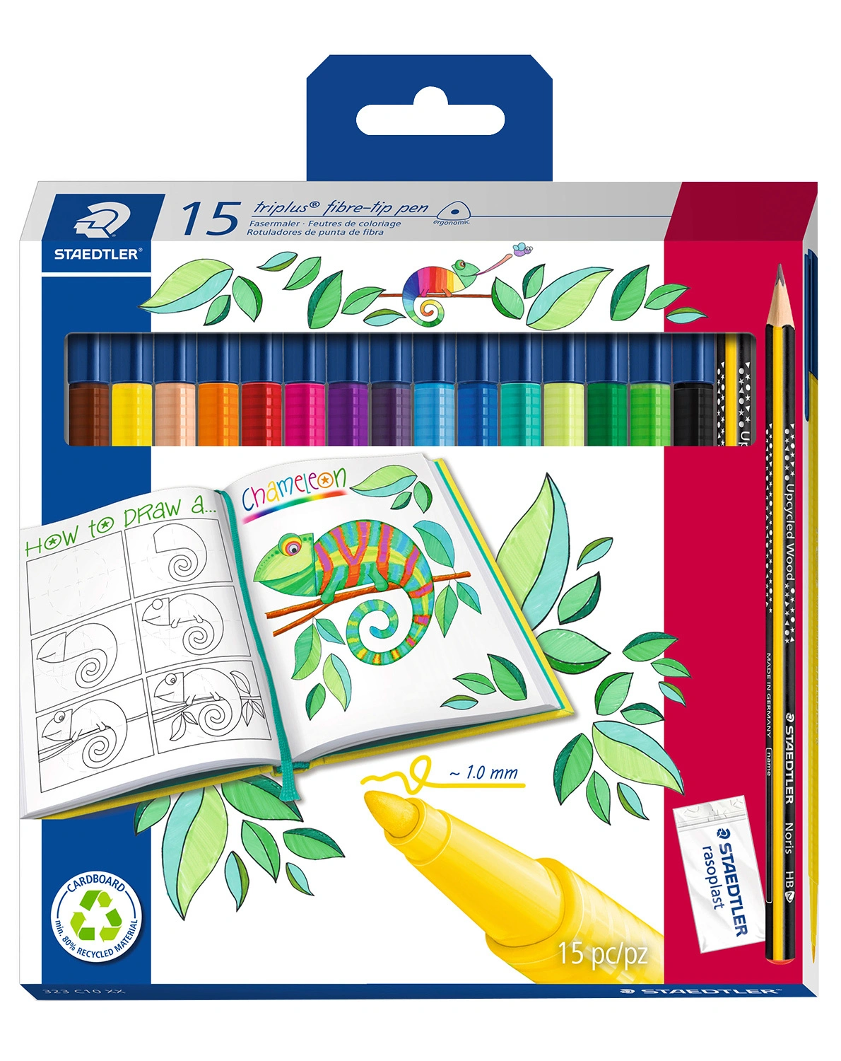 Fasermaler TRIPLUS COLOR 15er Set