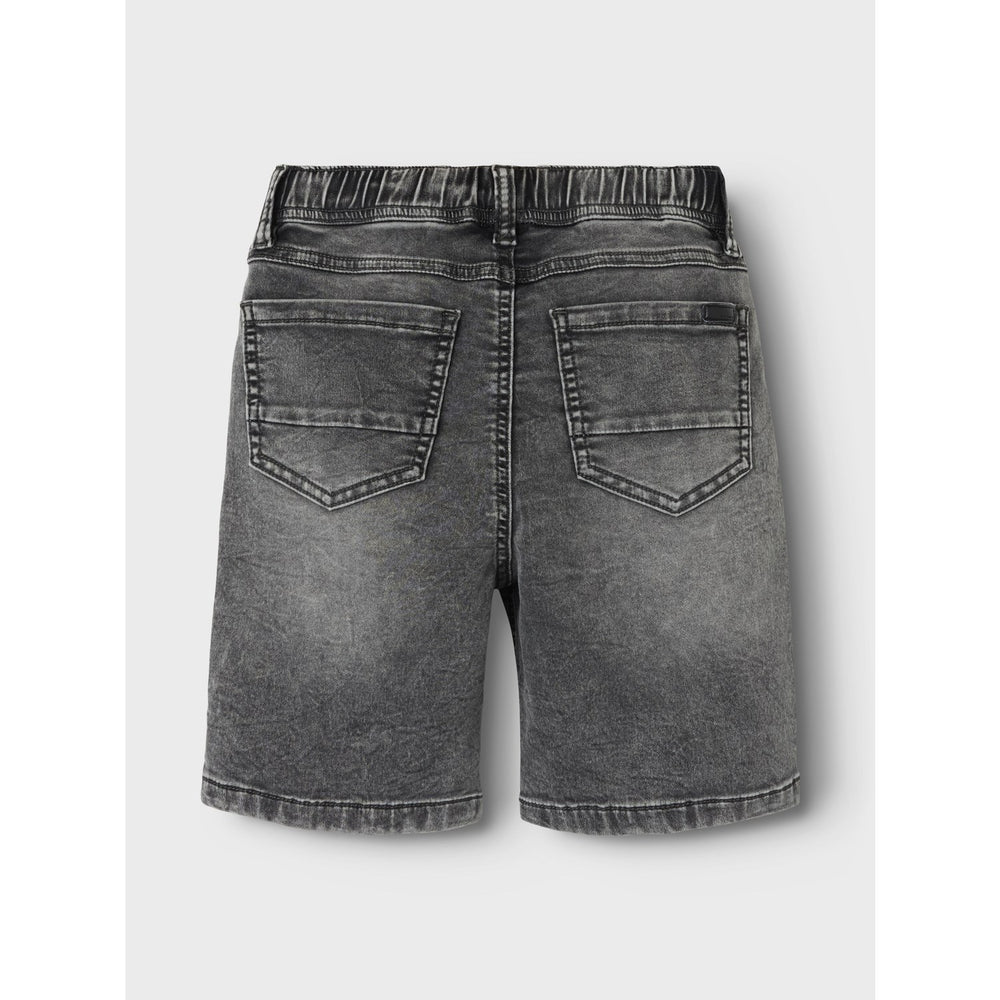 Køb Name It Medium Grey Denim Ryan Jogger Denim Shorts Noos