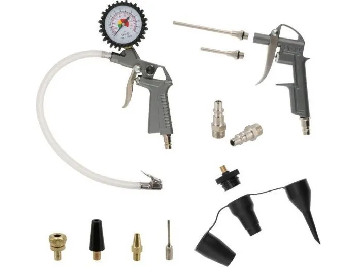 SÆT MED 16 AIRPRESS PNEUMATISK TILBEHØR 4300025
