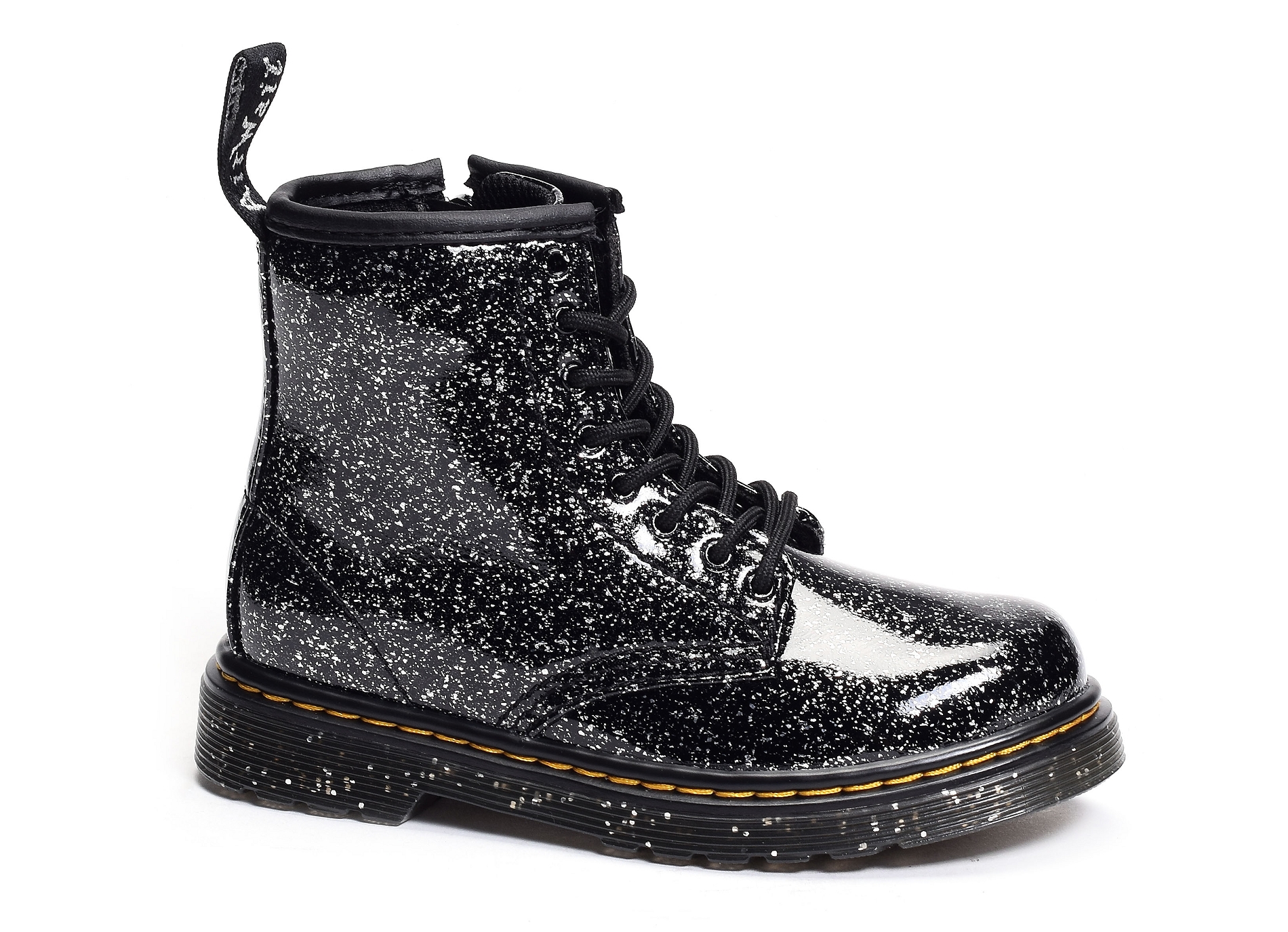 1460 tod junior noir argent