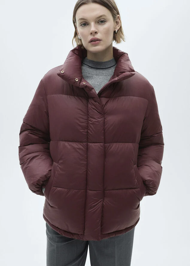MANGO Pocket quilted jacket 76