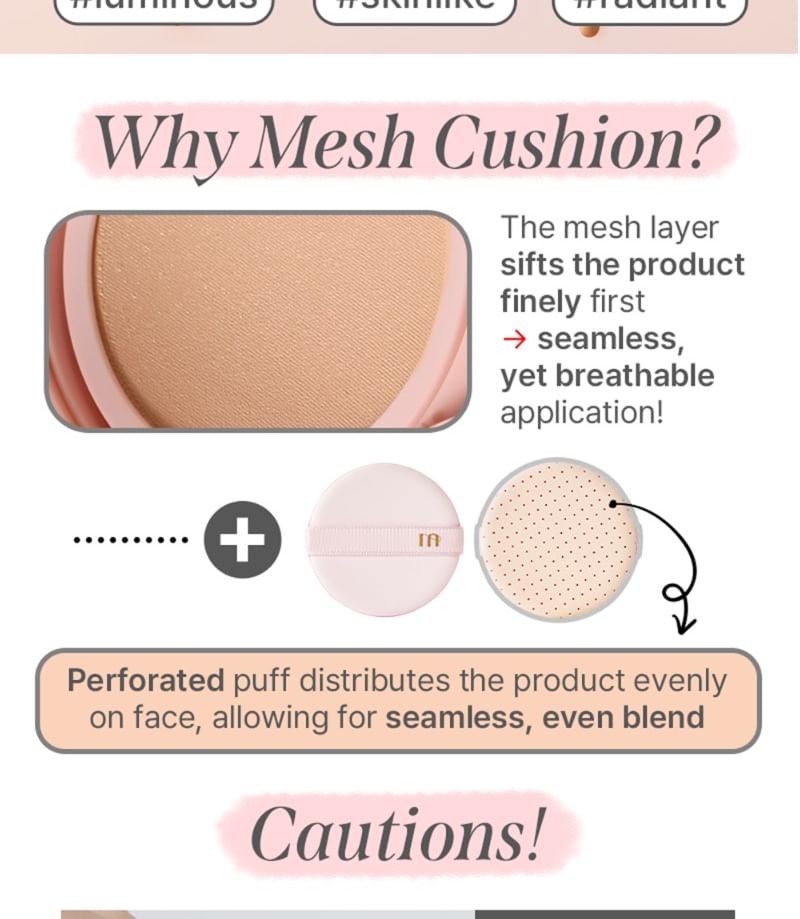 Milk Touch - All-day Skin Fit Milky Glow Cushion - 20 kleuren