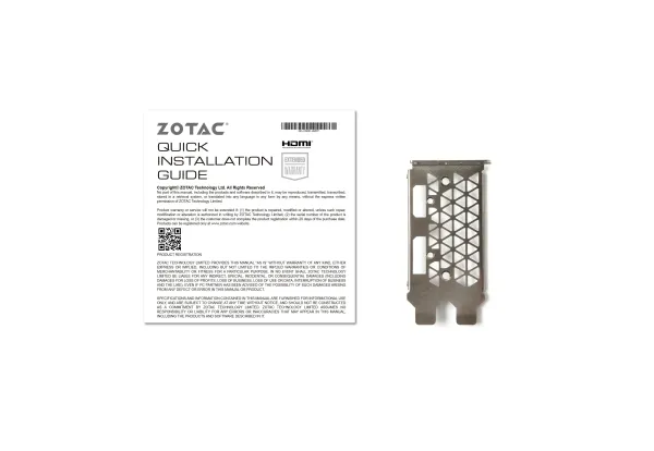 ZOTAC GAMING GeForce RTX 3050 6GB LP - Grafikkort - GF RTX 3050 - 6 GB GDDR6 - PCIe 4.0 x8 lavprofil - DisplayPort, HDMI - boks