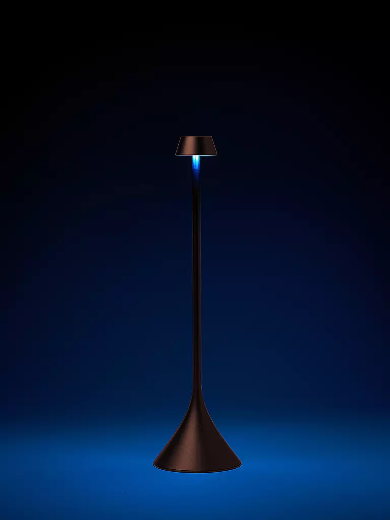 LEXON LED Lampe STELI 28,6cm Bronze kupfer