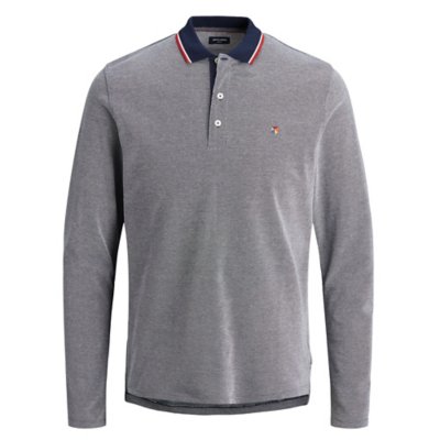 Polo à manches longues homme Jprbluwin JACK JONES PREMIUM