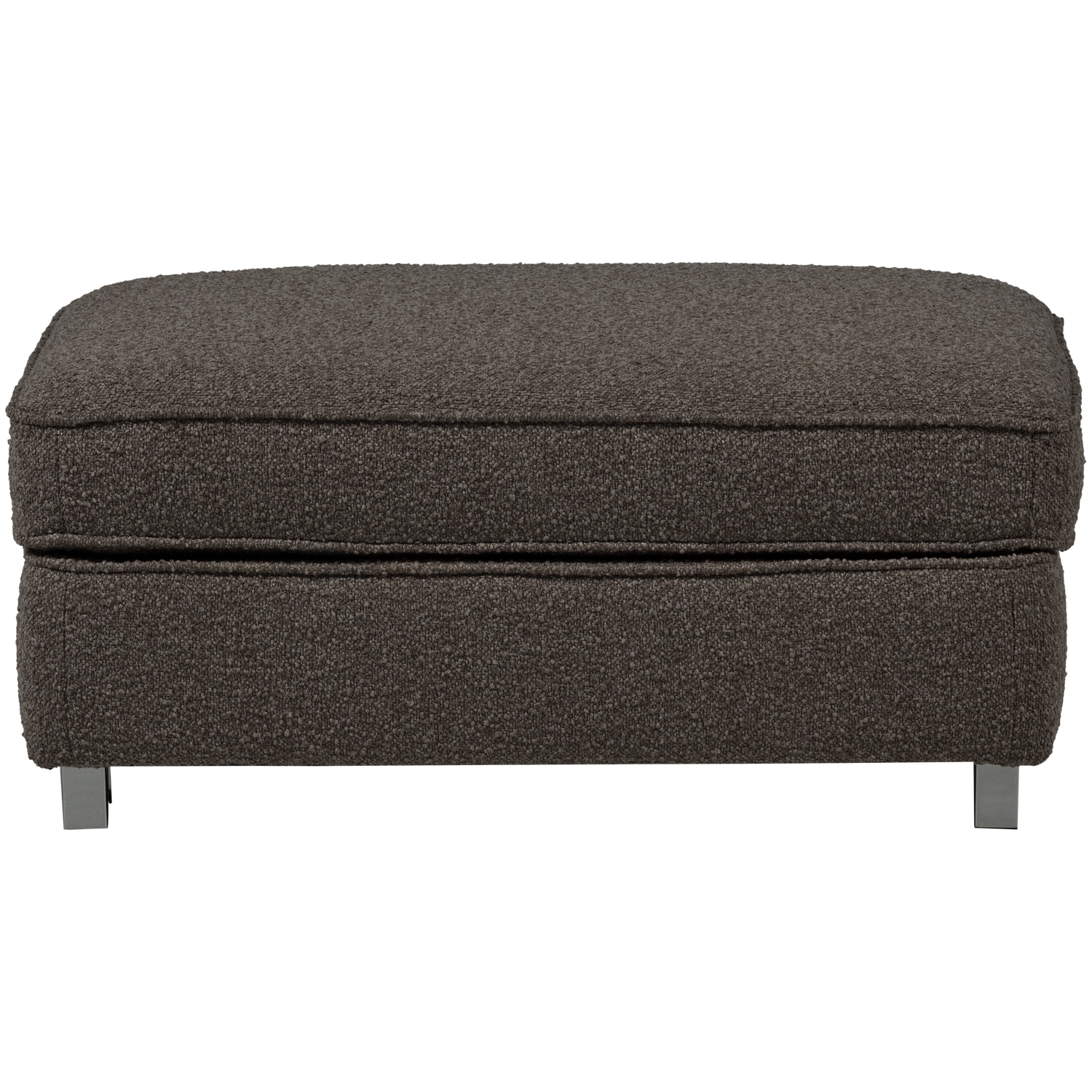 vtwonen Lazy Hocker - Bouclé - Antraciet