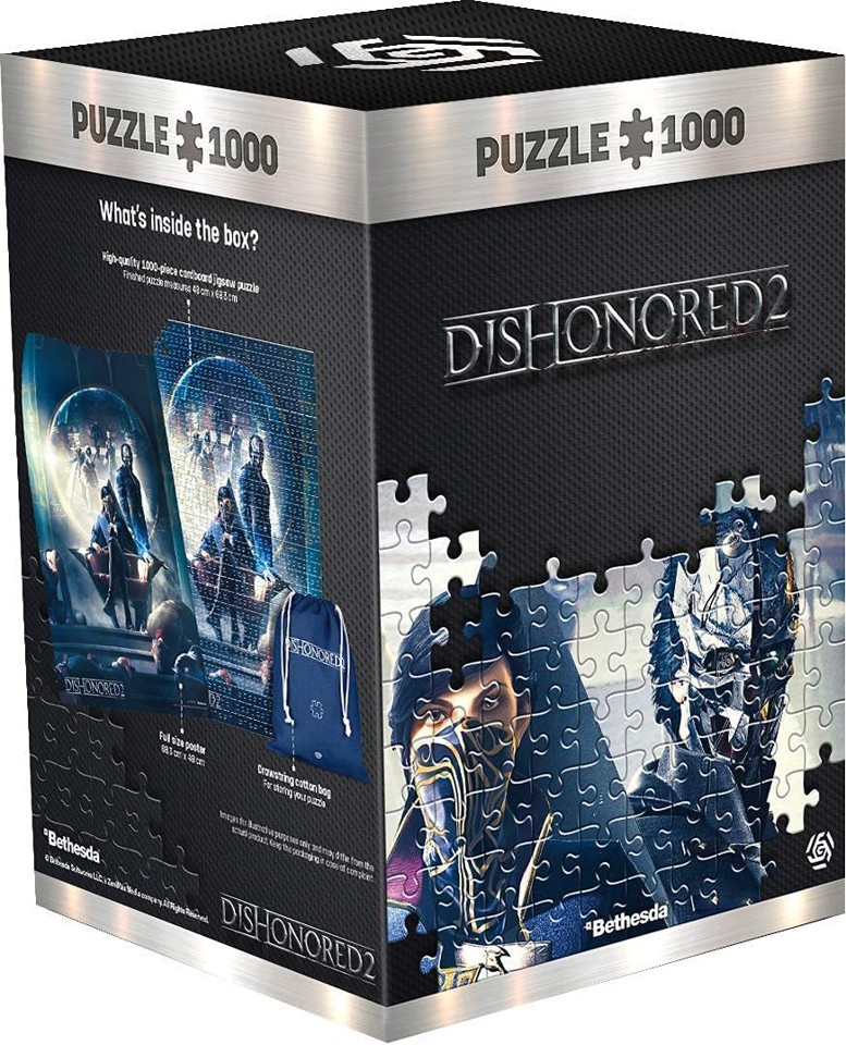 DISHONORED 2 THRONE PUZZLES 1000 pcs