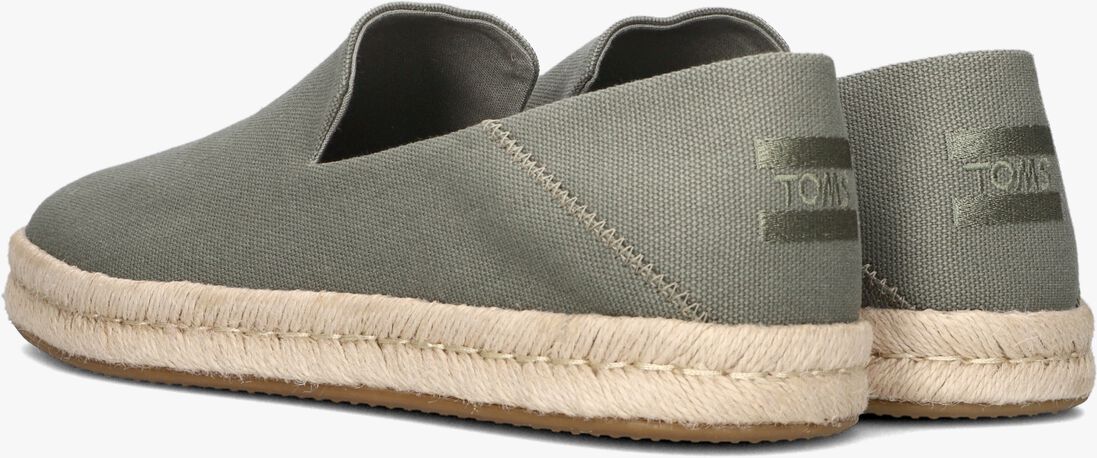 TOMS groene toms espadrilles santiago heren
