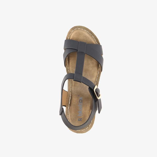 Blue Box dames sandalen met sleehak