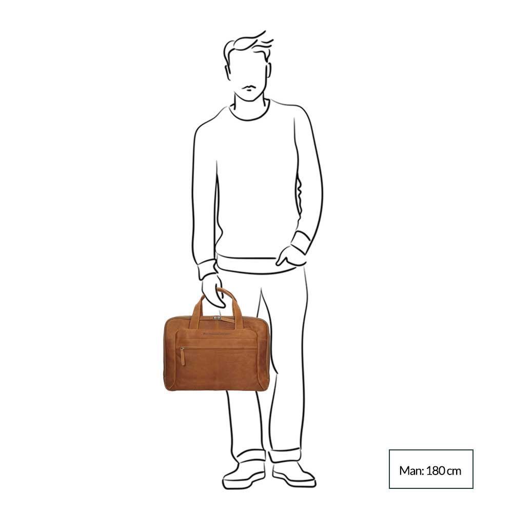 The Chesterfield Brand Ryan Laptopbag Large brown