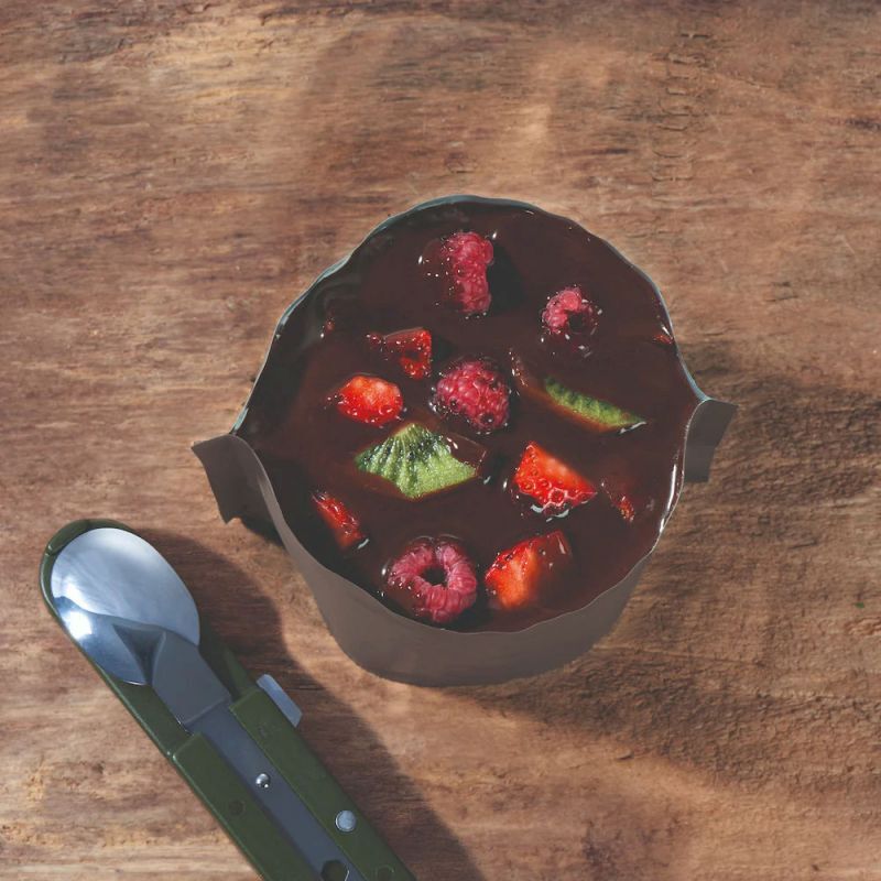 Chocolate Fondue with Fruits - Dessert