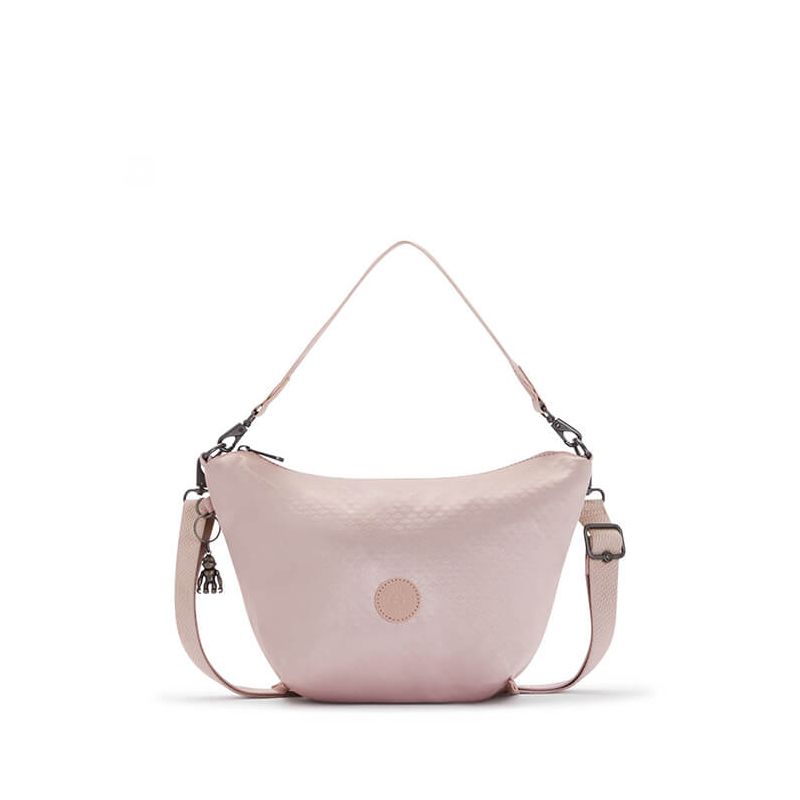 Sac épaule Malika 31,5 cm Pink Flow Emb
