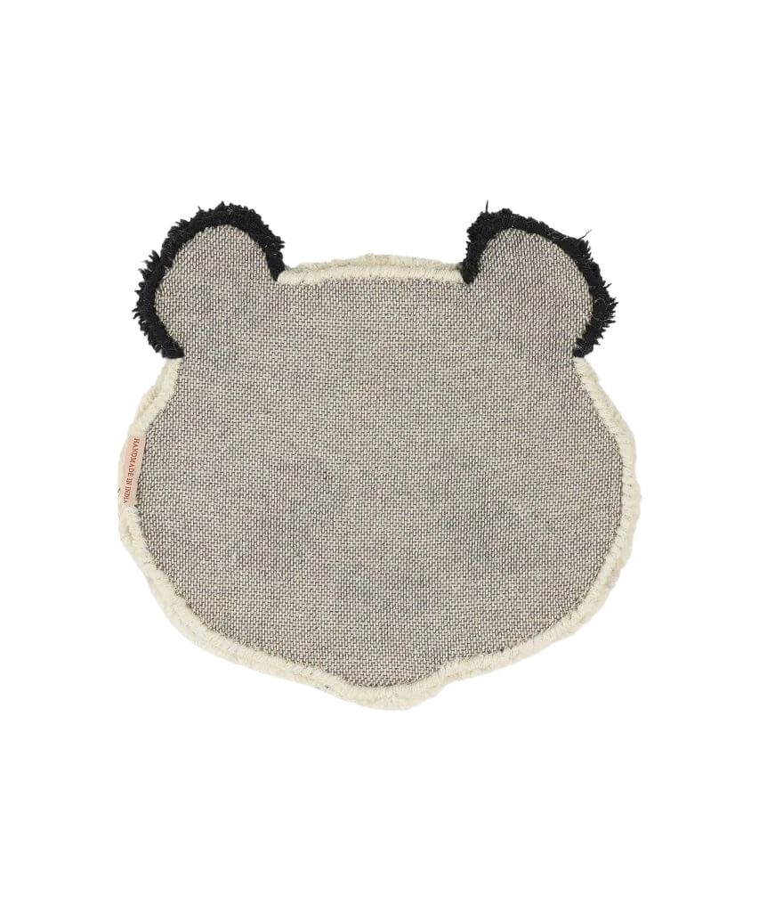 Doing Goods  Plumpy Panda vægdekoration - Off White
