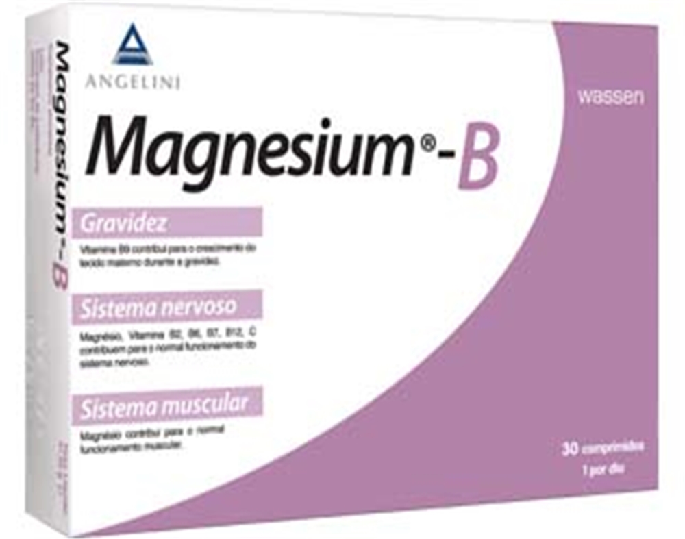 SUPLEMENTO MAGNESIUM B 30 COMPRIMIDOS