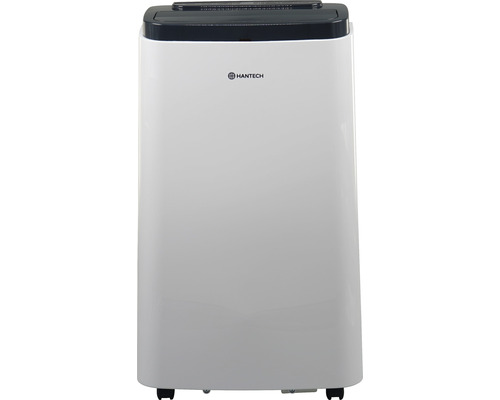 Hantech 12000 Tuya mobiele airconditioner met afzuigslang, wit/zwart, met afstandsbediening, geschikt voor ruimtes tot 35 m²/84 m³, lokale airconditioner