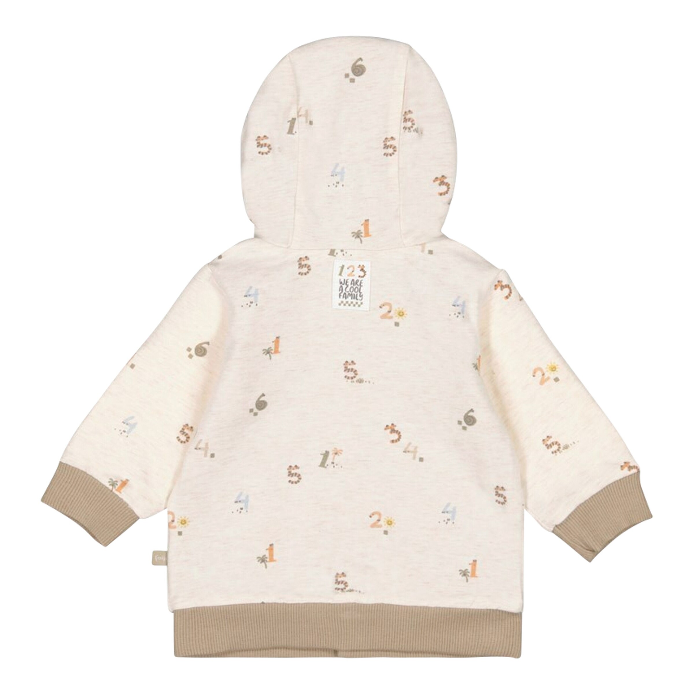 Feetje Wendejacke mit Kapuze natur/khaki