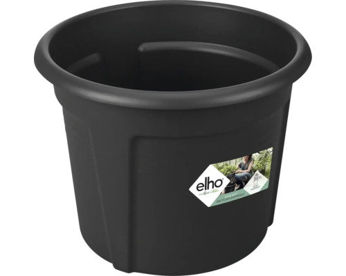 elho Green Basics kunststof aardappelpot, Ø 32 cm, H 26 cm, zwart