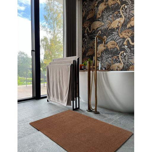 Tica Copenhagen Unicolor Gulvtæppe, Cognac, 60x90 cm