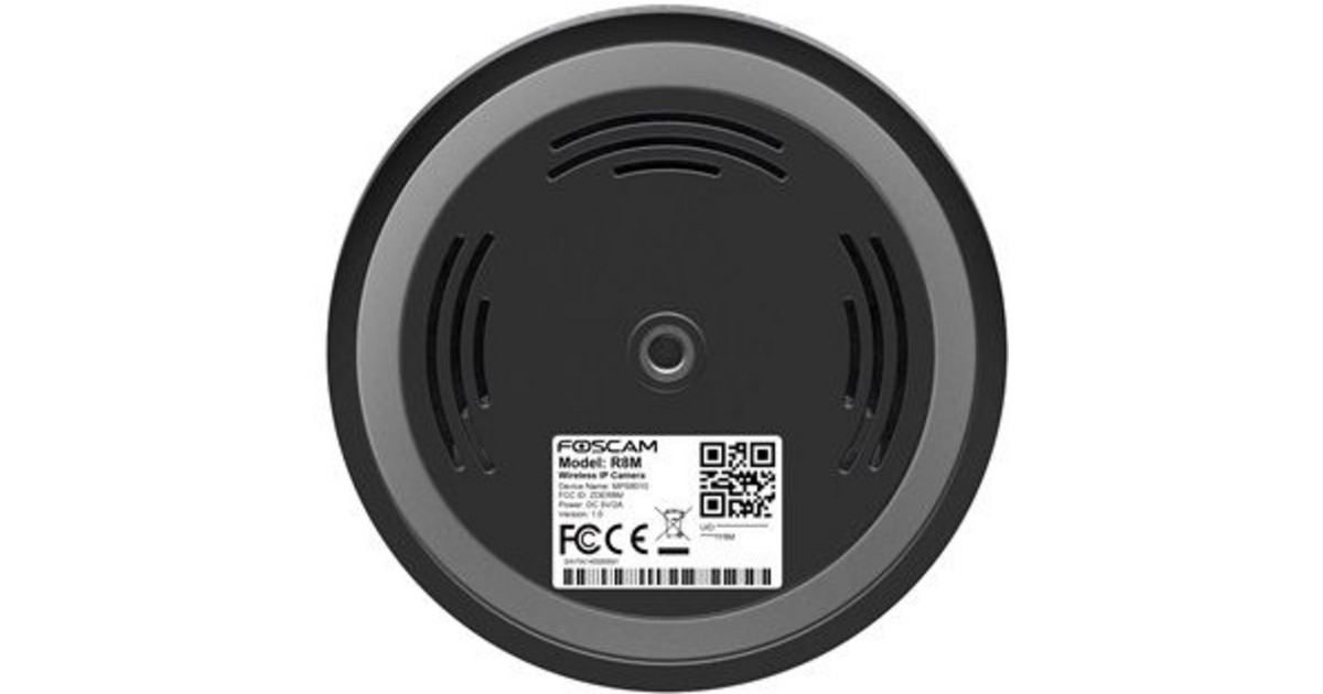 FoscamR8M Ultra HD, Dual-band WiFi 6 beveiligingscamera  (Zwart)