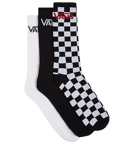 Vans Strømper - 3-Pak - Classic - Sort/Hvid