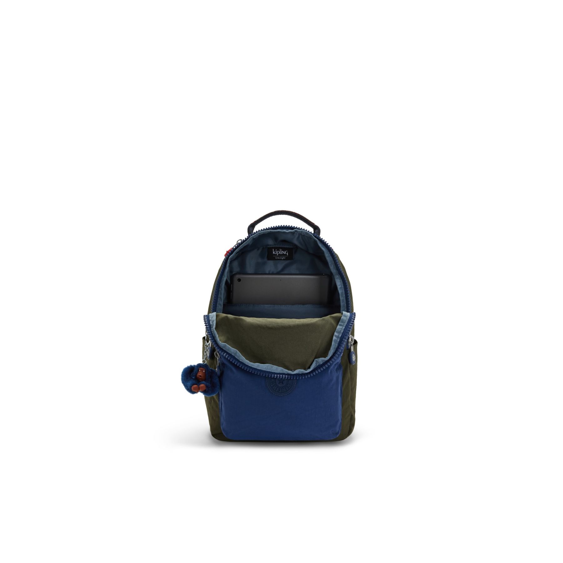 SEOUL S Petit sac à dos avec protection ordinateur - Seaweed Gr Bl
