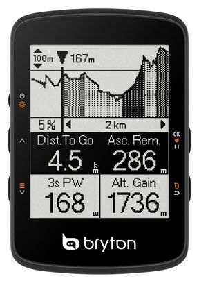 Compteur GPS Bryton Rider 460 D   Capteur cadence/Fréquence cardiaque