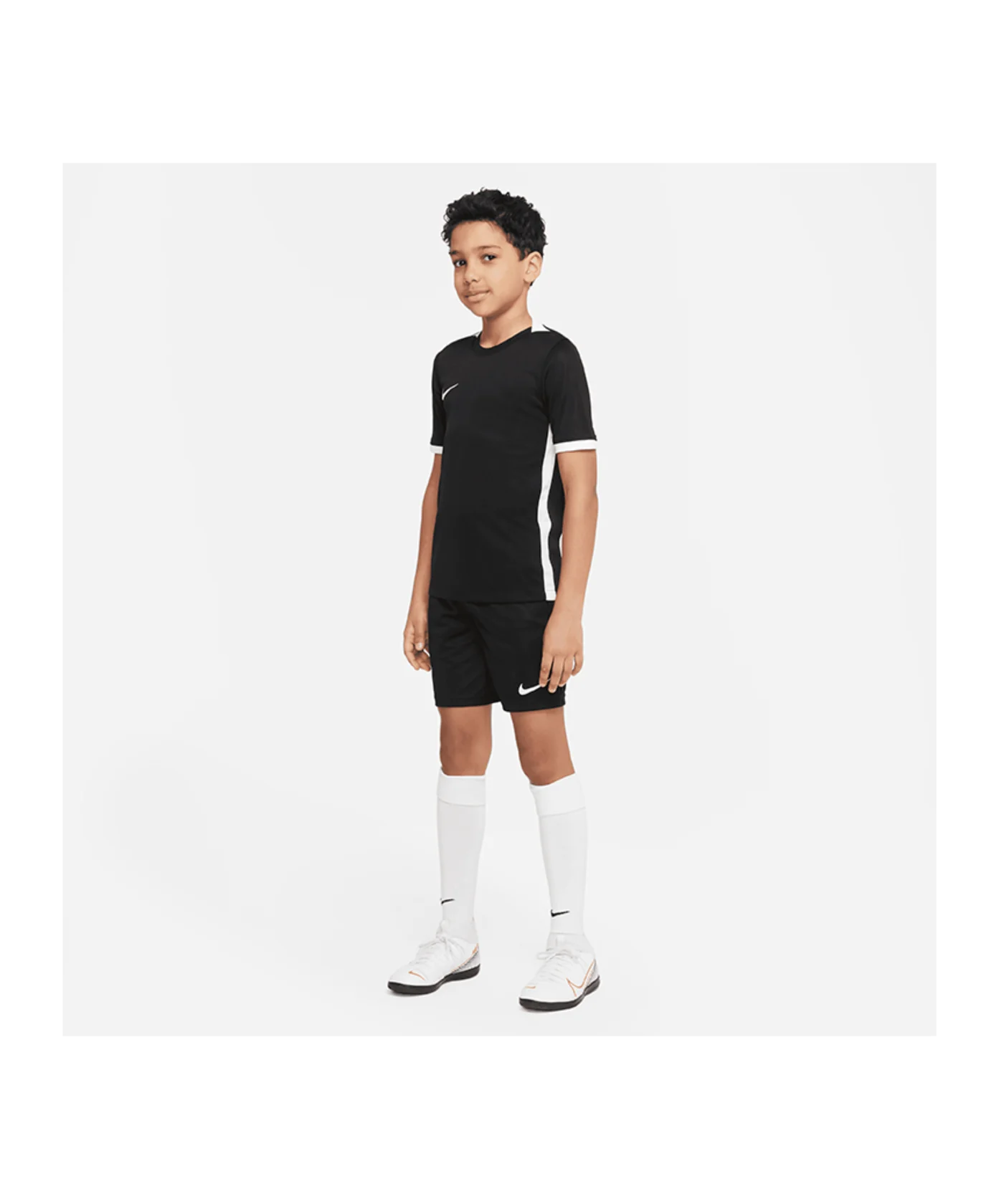 Nike Challenge IV Trikot Kids Schwarz Weiss F010