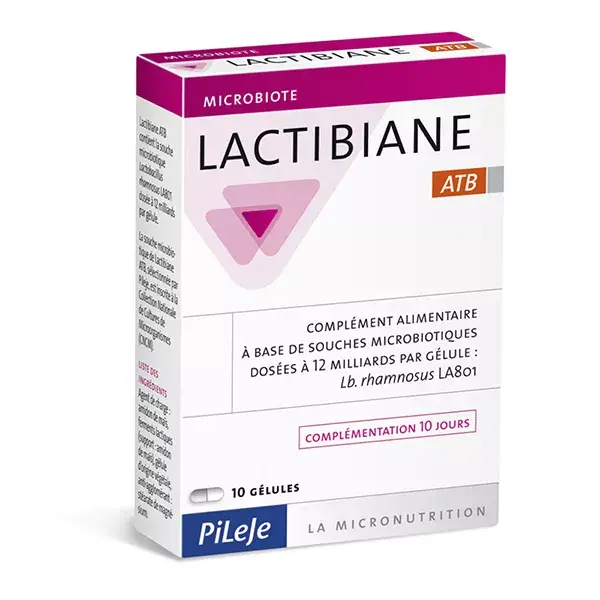 Pileje Lactibiane ATB 10 cápsulas