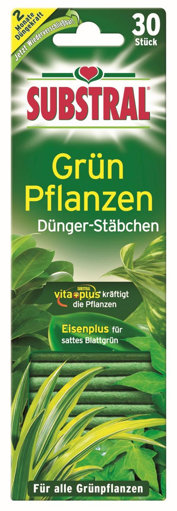 Substral® Grünpflanzen Dünger-Stäbchen, 30