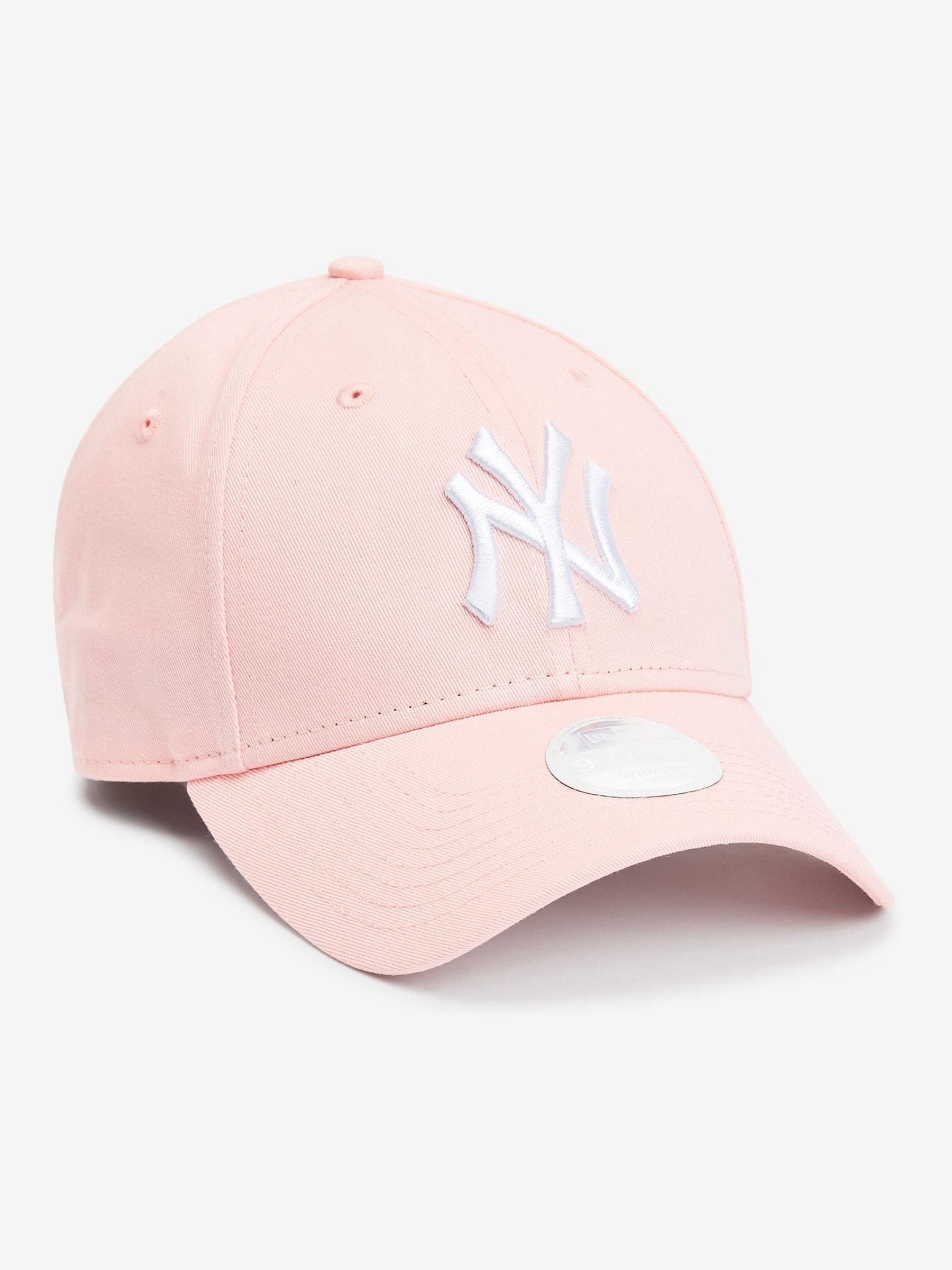 Perzikroze - New Era® Dames New York Yankees Essential 9FORTY 100% katoenen pet